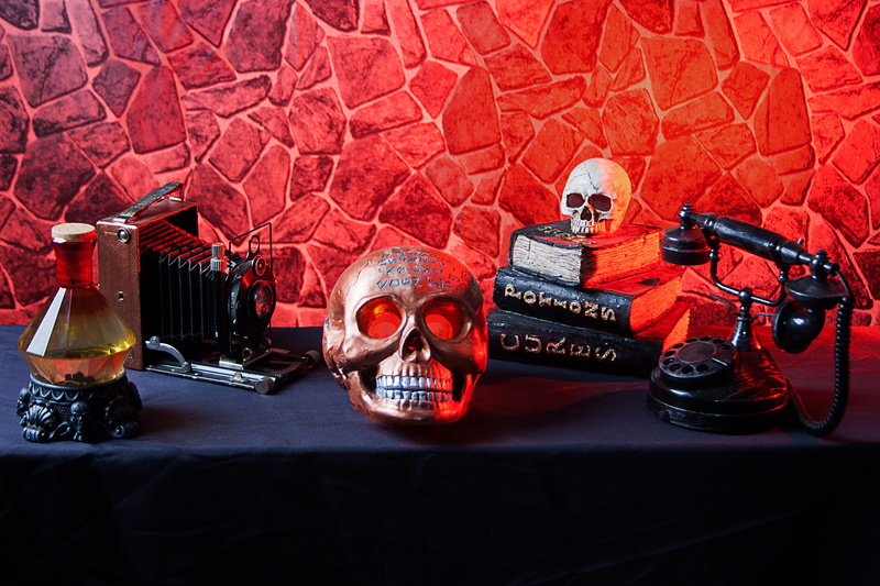 halloween, camera, art and craft, occult, communication, creativity, representation, 2K, human representation, transportation, still life, table, potion
