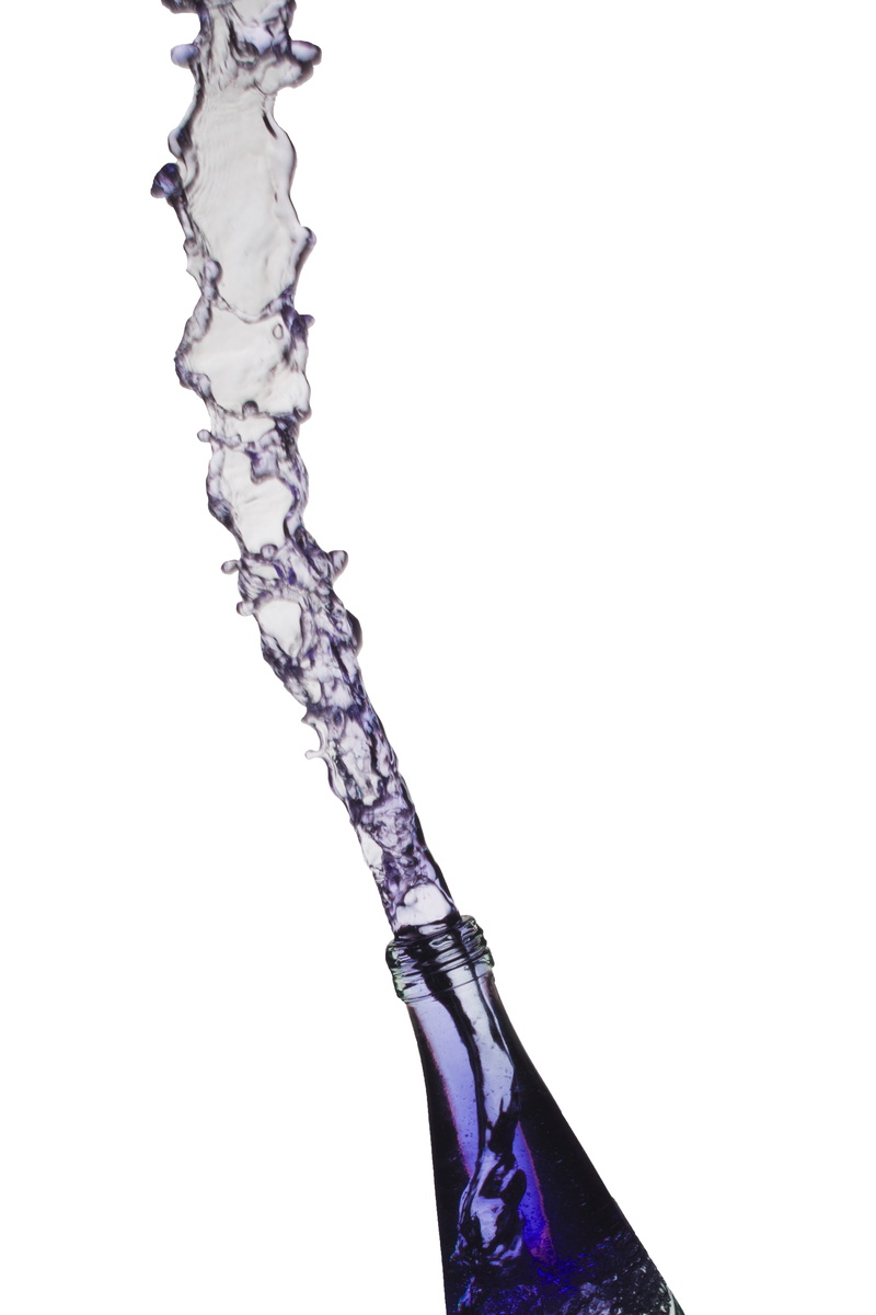 spitting, close-up, nature, pouring, bottle, curious, green, abstract, purity, no people, flash, plant, indoors, white background, still life, cut out