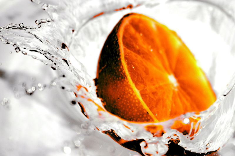 orange color, extreme close-up, nature, drop, close-up, food and drink, orange - fruit, outdoors, splashing, water, orange, food, citrus fruit, drink, healthy eating
