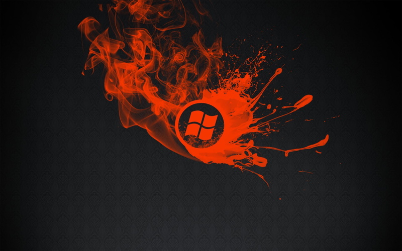 nature, smoke - physical structure, logo, fire, red, 1080P, os, black background, fire - natural phenomenon, creativity, studio shot, burning, close-up