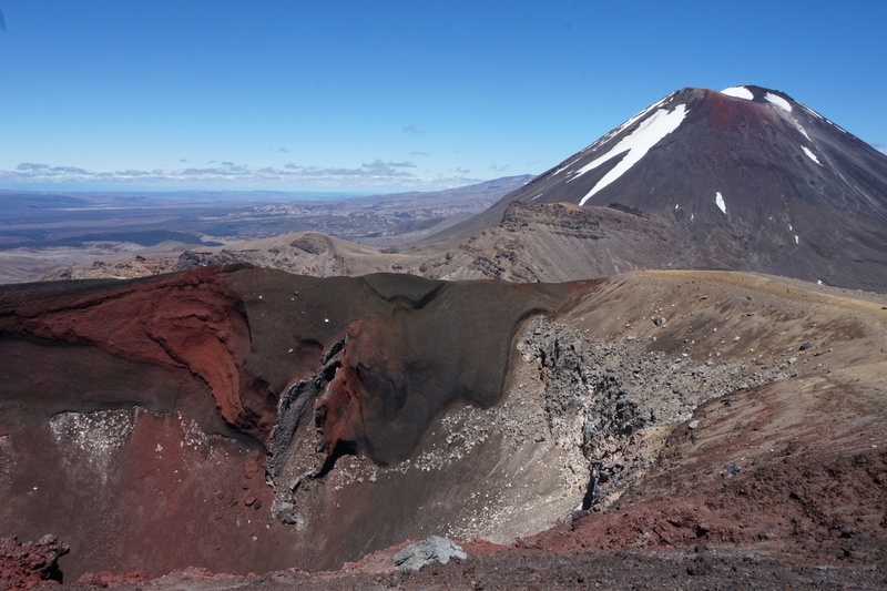 crater, mountain peak, non-urban scene, trekking, nature, environment, mountain, beauty in nature, volcano, scenics - nature, travel destinations, volcanoes