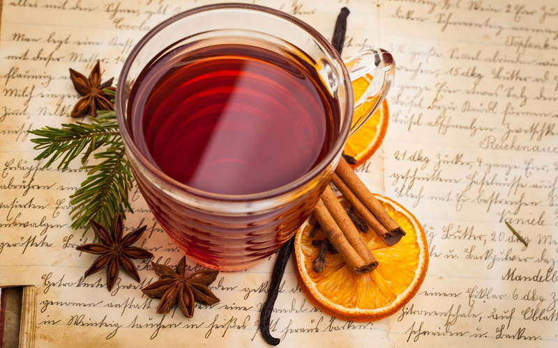 anise, mulled, orange, tea, star, wine, spices, 2K, beverage, cup, cinnamon, vanilla