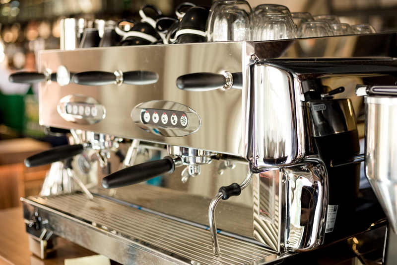 kitchen, beverage, mixer, no people, coffee, pot, 5K, kettle, restaurant, dishwasher, machinery, cup, coffee maker, coffee cup, espresso maker, food and drink
