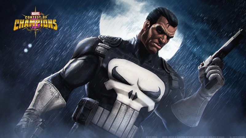 Punisher, Video Game, MARVEL Contest of Champions, 1080P