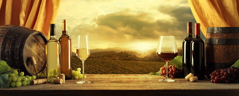 snack, merlot Grape, refreshment, food And Drink, celebration, tasting, red, table, liquid, grape, wine, 5K, glasses, food, dinner, still life, barrels