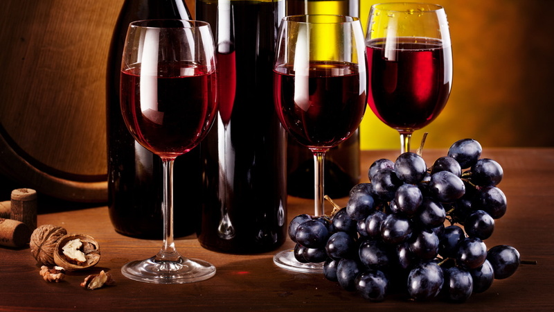 close-up, no People, merlot Grape, celebration, cabernet Sauvignon Grape, liquid, refreshment, 1080P, wine Bottle, wineglass, stem, household equipment