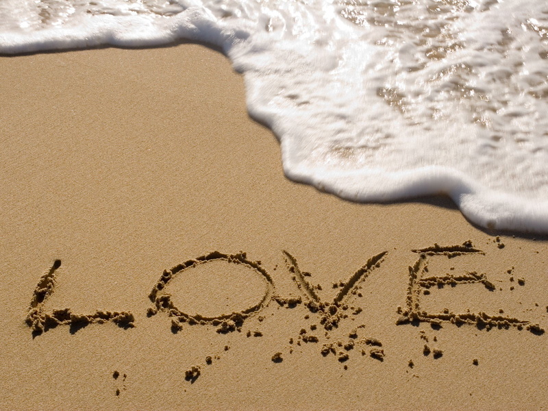 high angle view, surfing, text, nature, beauty in nature, signage, sand, trip, aquatic sport, sea foam, love, holiday, sport, water, motion, wave, sea