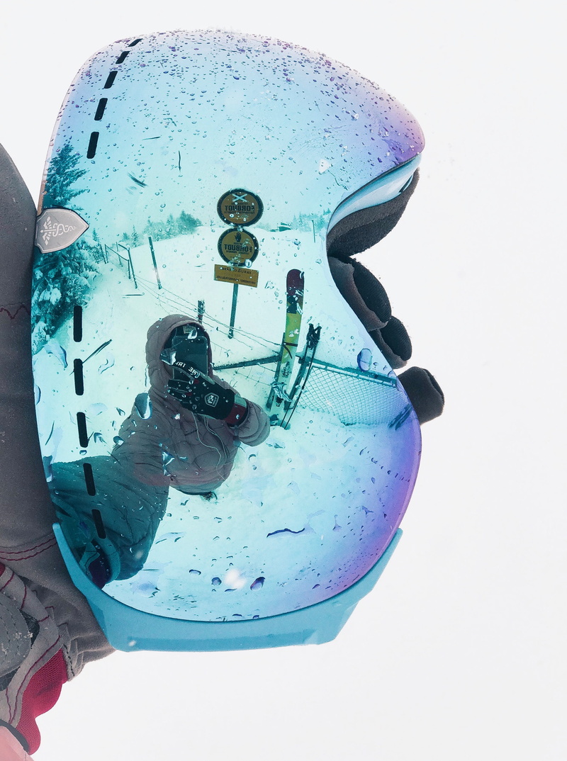 nature, season, cold, day, human body part, icee, reflections, snowy, person, scene, field, virtual reality goggles, colors, human representation, studio shot