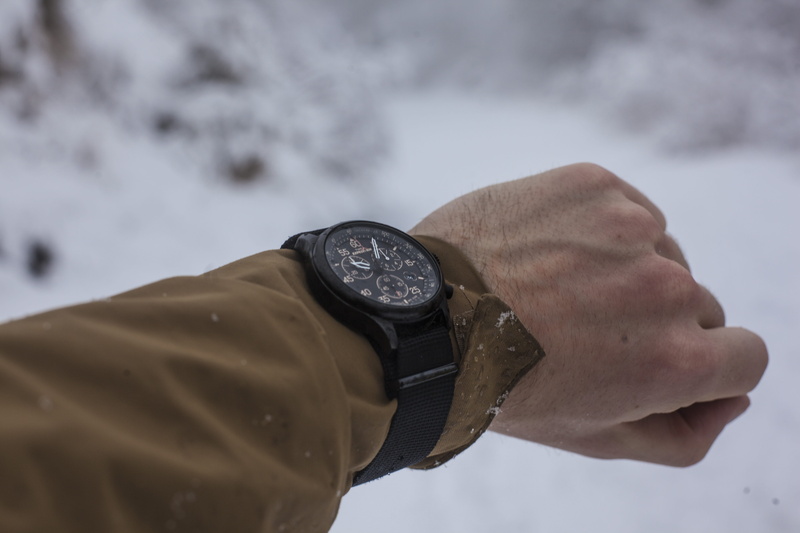 wrist watch, winter, blur, close -up, men, landscape, man, ice, 5K, checking the time, portrait, frozen, daylight, time, hand, one person, frost, close-up