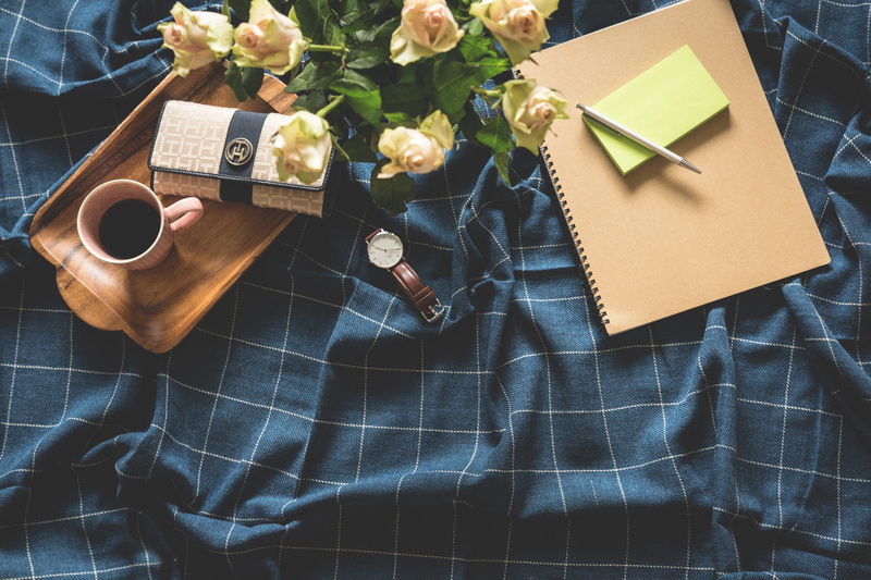 coffee - drink, blue, glass, high angle view, 5K, flatlay, freshness, work, drink, bouquet, analog, brown, studying, flower, pen, photo, flowering plant