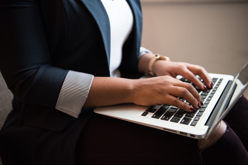 woman, work, typing, hands, adult, remote work, business, working, technology, human hand, computer keyboard, 5K, midsection, electronics, wireless technology