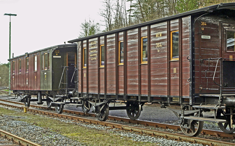 Prussian, transportation, shunting yard, Passenger Train, nature, bahnbetriebswerk, stationary, plant, railroad Car, railroad Track, track, unchecked, day