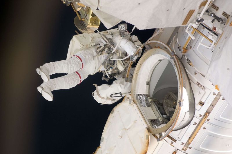 white color, spacewalk, machinery, occupation, mode of transportation, day, astronaut, washing machine, nasa, project, mission, extravehicular activity