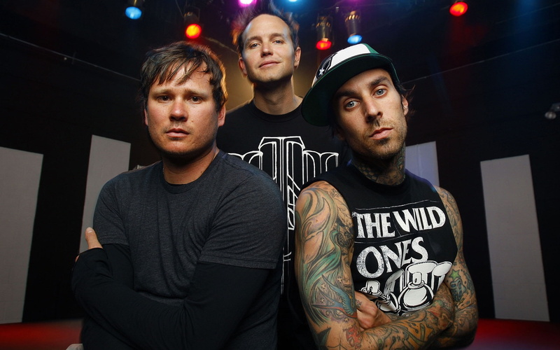 Tom DeLonge, rock band, blink, Travis Barker, 1080P, Mark Hoppus