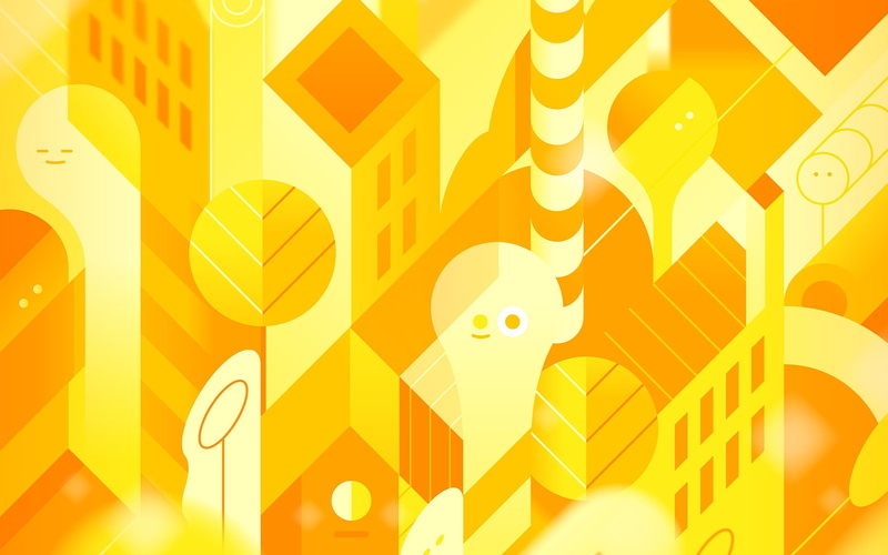 lollipop, android, wall - building feature, abstract, design, digital composite, indoors, 4K, decoration, communication, close-up, illust, pattern, no people