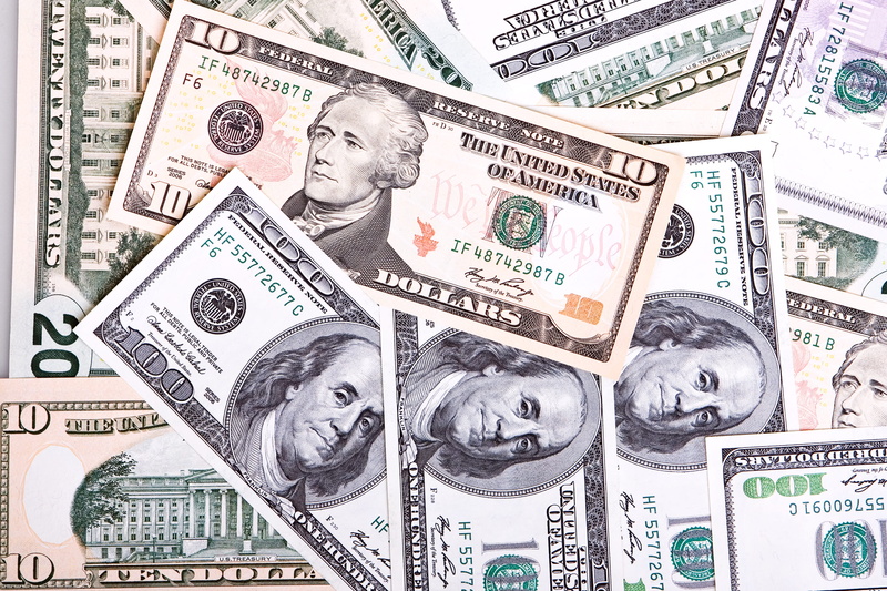 finance, no people, abundance, close-up, cash, dollar sign, paper, dollars, money, hundred, home finances, corporate business, pattern, large, financial