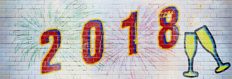 number, arrangement, choice, text, 2K, art and craft, new years eve, no people, title image, 2018, pattern, simplicity, glasses, fireworks, new year 2018