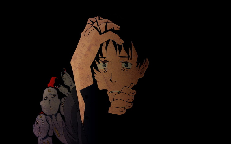 skull, male likeness, Welcome to the NHK, indoors, copy space, art and craft, horror, night, studio shot, spooky, NHK ni Youkoso!, no people, close-up
