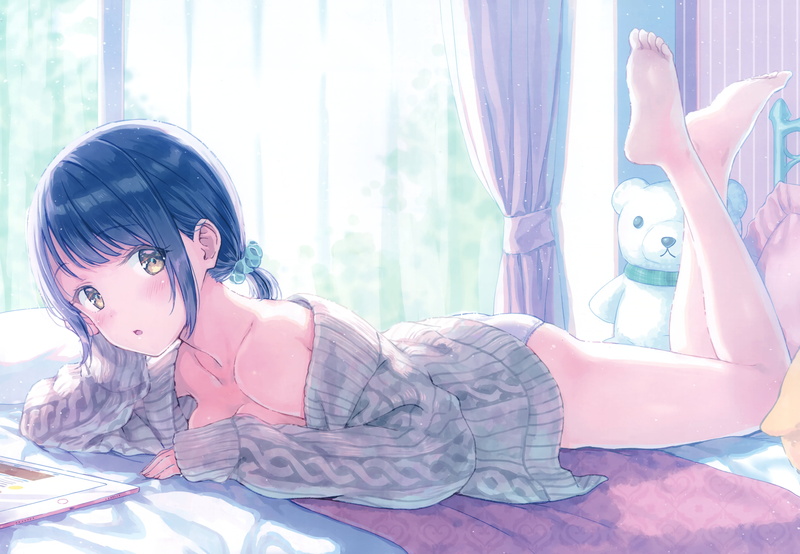 4K, anime, Hiten, anime girls