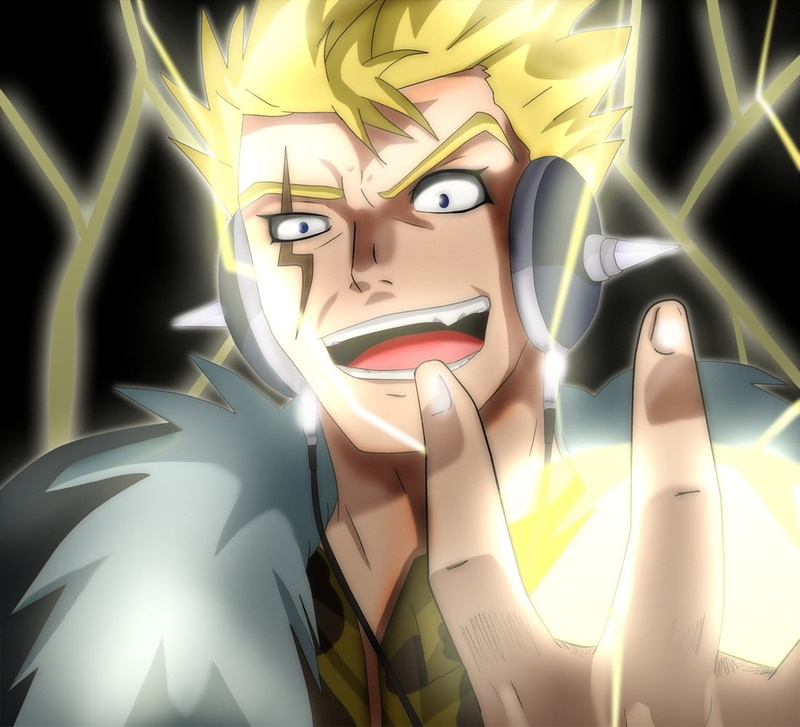 laxus, Fairy Tail, hd, lighting, fairy, x, draer, 480P, tail, luxus, manga, anime, art