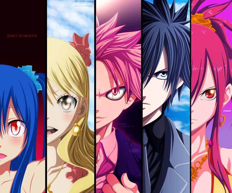 Gray Fullbuster, Natsu Dragneel, 1080P, Erza Scarlet, Wendy Marvell, Anime, Lucy Heartfilia, Fairy Tail