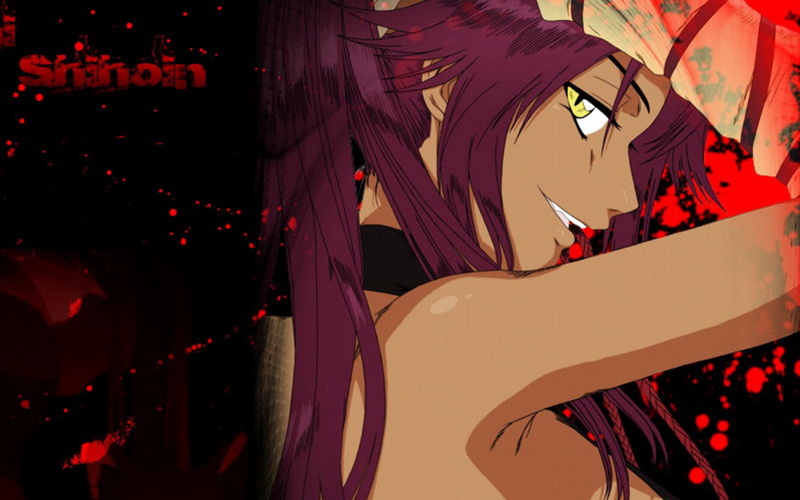 Shihouin Yoruichi, anime, x, shihouin, art, hd, bleach, yoruichi, 720P