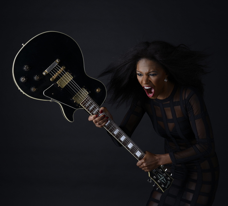 musical equipment, one person, human, standing, girl, hairstyle, angry, music, arts culture and entertainment, young adult, performance, stressed, emotion