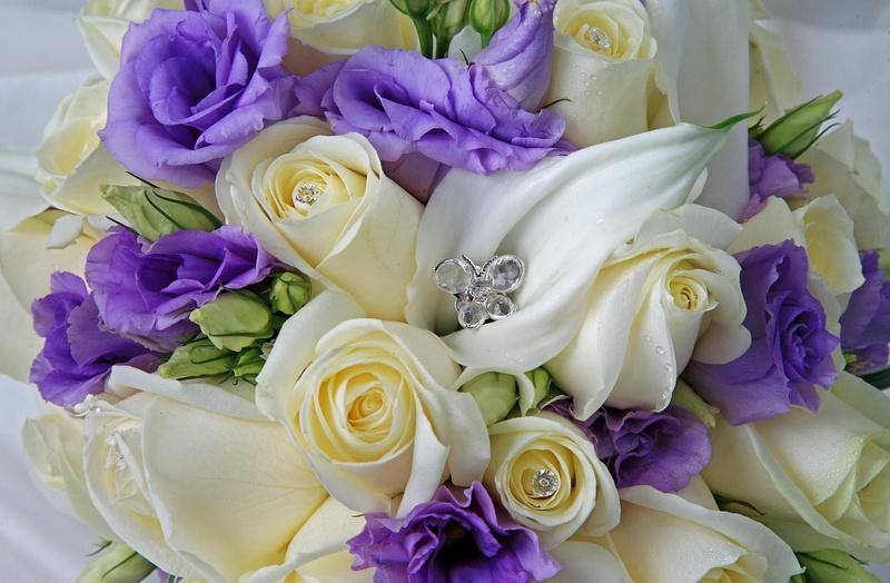 lisianthus, decoration, freshness, birthday, flower arrangement, beautiful, 720P, love, beauty in nature, multi Colored, flower Head, leaf, wedding, decorations
