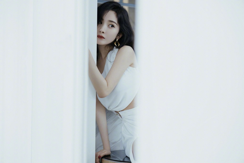 women, Chinese, 8K, yang mi