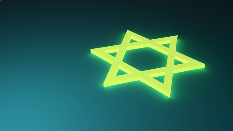Hexagram, Abstract, 1080P