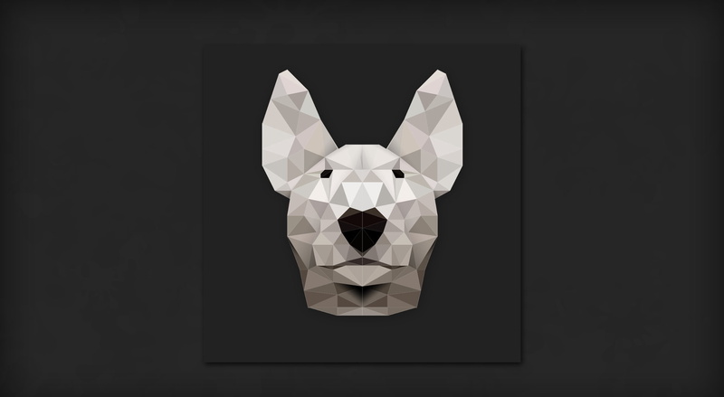 shape, still life, close-up, creativity, craft, single object, no people, geometric shape, studio shot, white, luxury, indoors, bullterrier, Vector Art