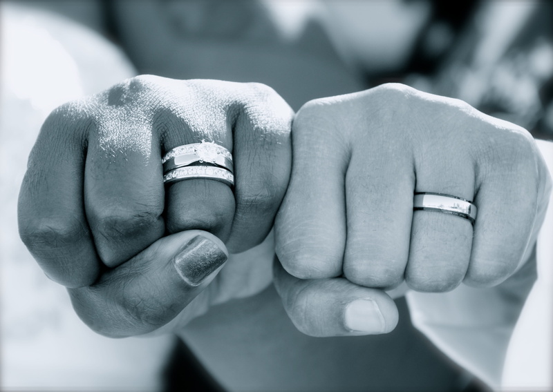 colored, hand, romantic, together, wedding ceremony, woman, focus on foreground, black pride, bride, two people, marriage, relationship, lifestyle, black people