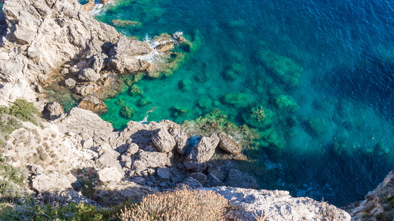 5K, θάλασσα, turquoise colored, rock, tranquility, paliokastritsa, beauty in nature, κερκυρα, land, κέρκυρα, breathtaking, clean water, scenics - nature