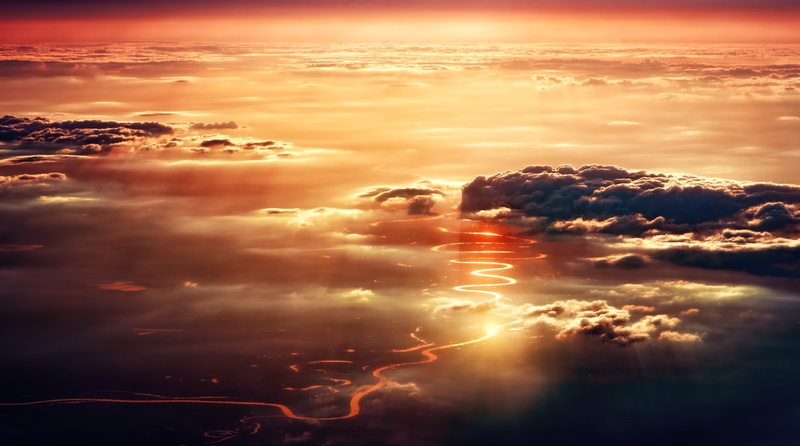 no people, Beautiful, Aerial, gray, beauty in nature, CrepuscularRays, 5K, Sunbeams, Scenery, GodRays, sun, tranquility, Landscape, white, tranquil scene