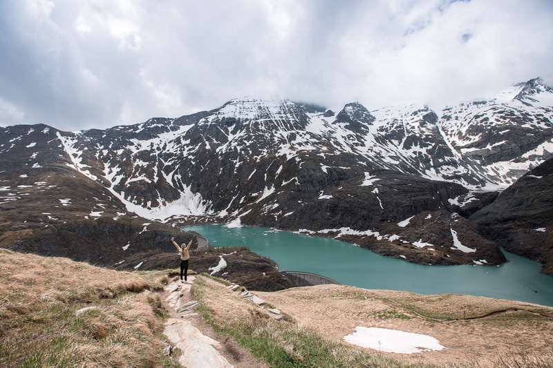 grass, sky, top view, landscape, hike, scenics, mountain, mountain Peak, austria, breathtaking, rock - Object, summer, mountain Range, outdoors, ice, water