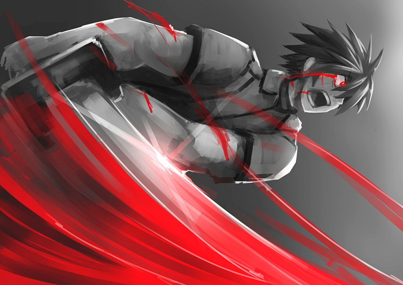 Chivalry of a Failed Knight, Anime, 720P, sword, grayscale, ribbon, Ikki Kurogane, car, photo, man, transportation, mode of transportation, studio shot