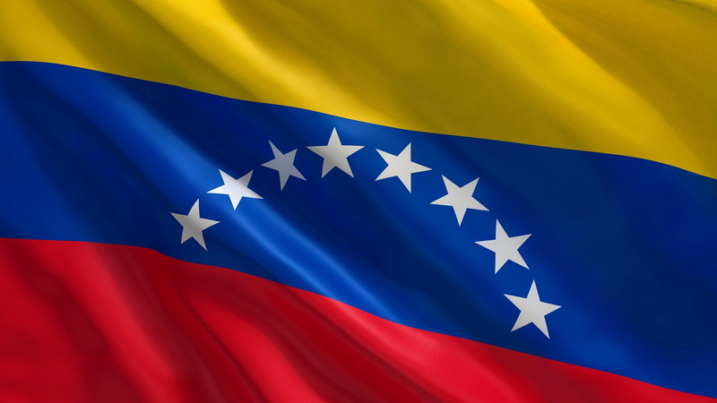 star, 1080P, fon, flag, background, Venezuela