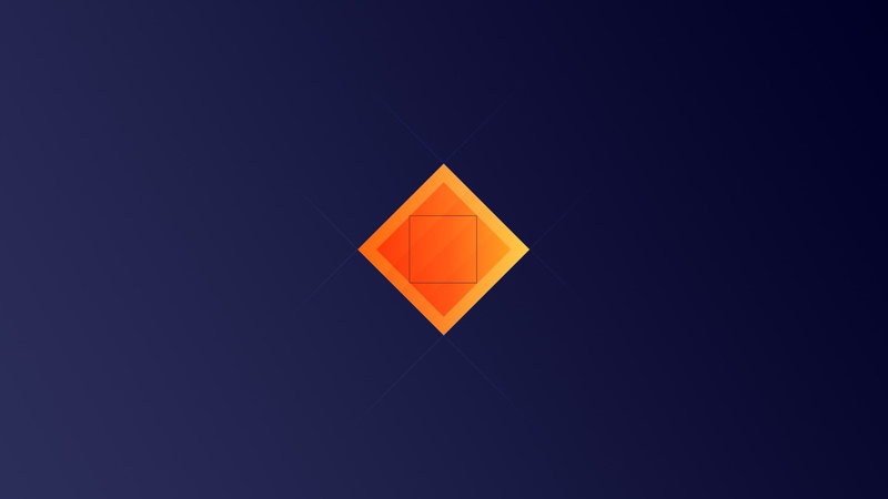 square, yellow, 2K, blue, night, outdoors, simple background, shape, diamond shaped, lighting equipment, no people, design, dark, black color, triangle shape