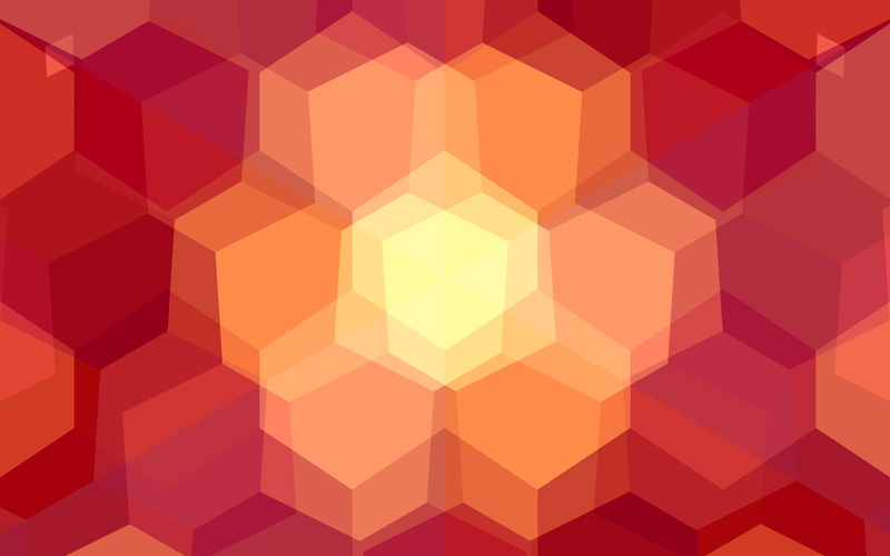 design, multi colored, three dimensional, pattern, shiny, shape, no people, abstract, 1080P, cube shape, color gradient, art and craft, hexagon, geometric shape