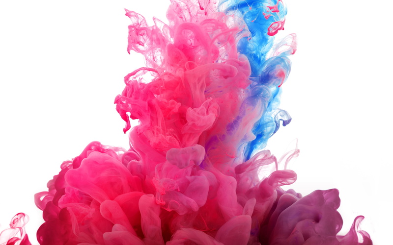 red, splashing, blue, nature, ink, lg g3, dissolving, close-up, Abstract, indoors, 2K, water, cut out, mixing, studio shot, no people, paint, creativity