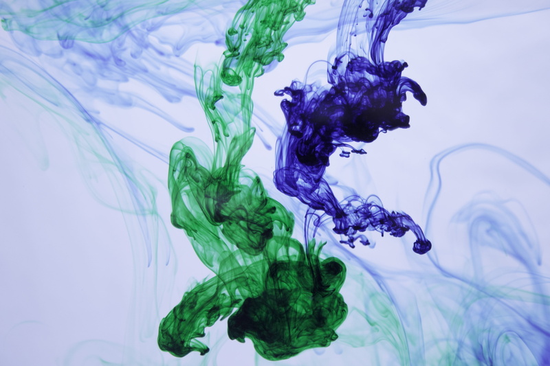 4K, brownsburg, flowing, green color, ink, blue, swirl, abstract, underwater, nature, united states, purple, white, green, motion, smoke - physical structure