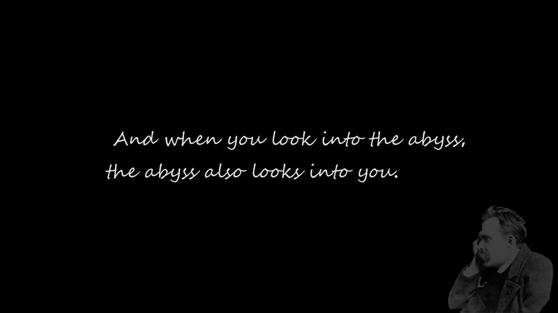 1080P, Friedrich Nietzsche, quote, simple