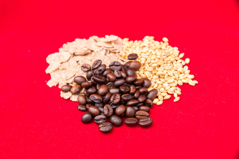 healthy eating, red, healthy food, nutrition, seed, health, use, no people, freshness, directly above, still life, Coffee, large group of objects, wellbeing