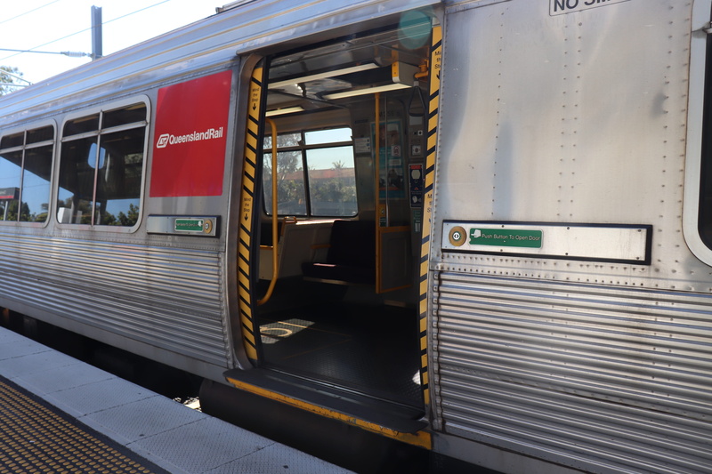 architecture, public transport, button, queensland rail, outdoors, no people, electrification, translink, public transportation, day, railroad station platform