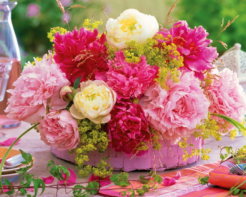 assorted, arrangement, 720P, wedding, backgrounds, plant, softness, love, flower arrangement, multi Colored, flower market, rose - Flower, pink, peony