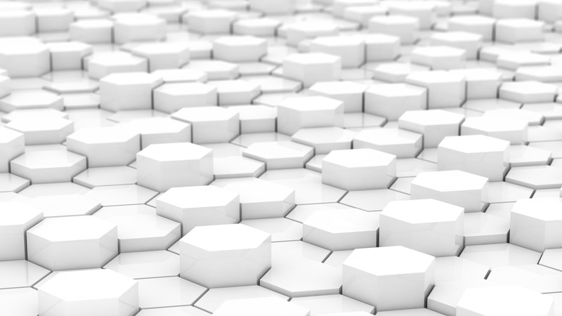 large group of objects, full frame, abundance, white, Hexagon, backgrounds, white color, Abstract, still life, repetition, high angle view, flooring, no people