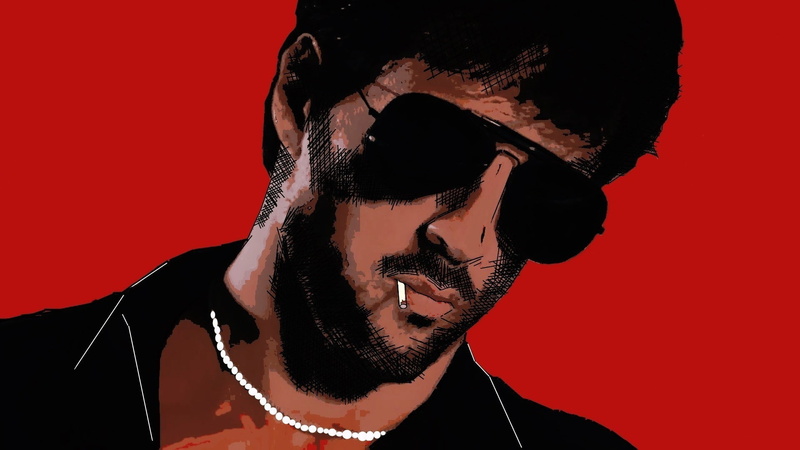 Cobra (movie), Black And Red, 1080P, Glasses, men, Sylvester Stallone
