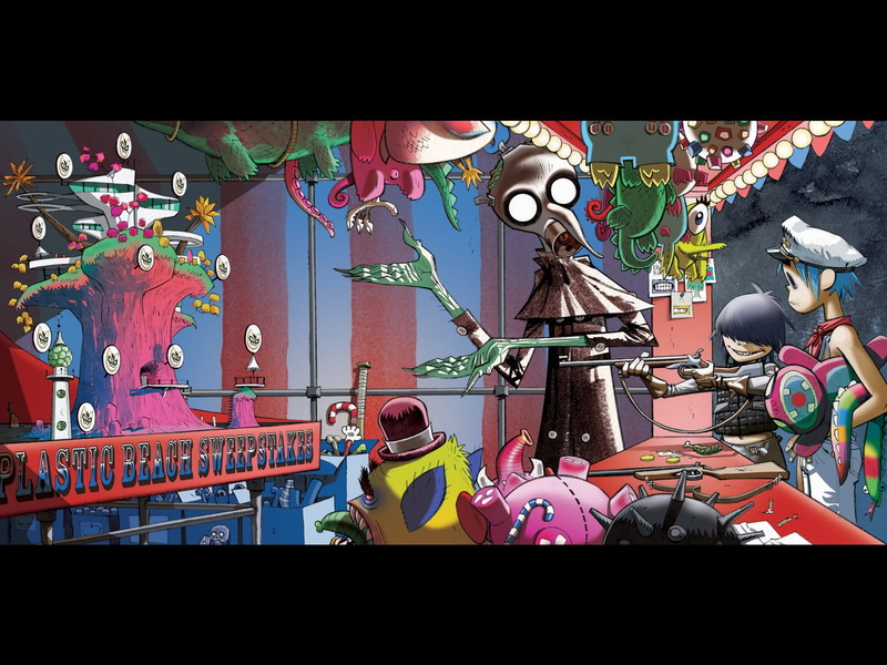 720P, targets, gorillaz, digital/artwork, hd