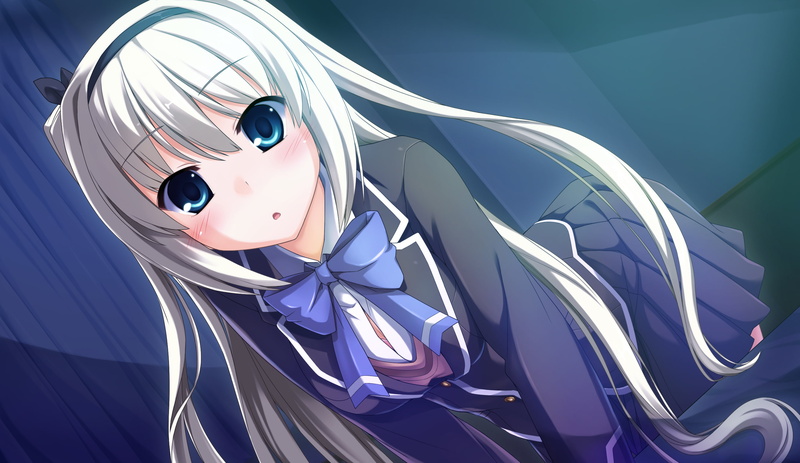 sunlight, blue, reflection, modern, purple, metal, toy, schoolgirl, nature, 2K, art and craft, SINCLIENT, Hajikano Shizuku, close-up, technology, long hair