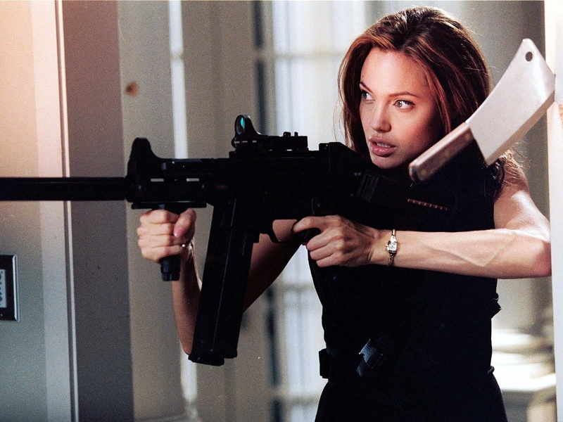 Angelina Jolie, Movie, Mr. and Mrs. Smith, 720P